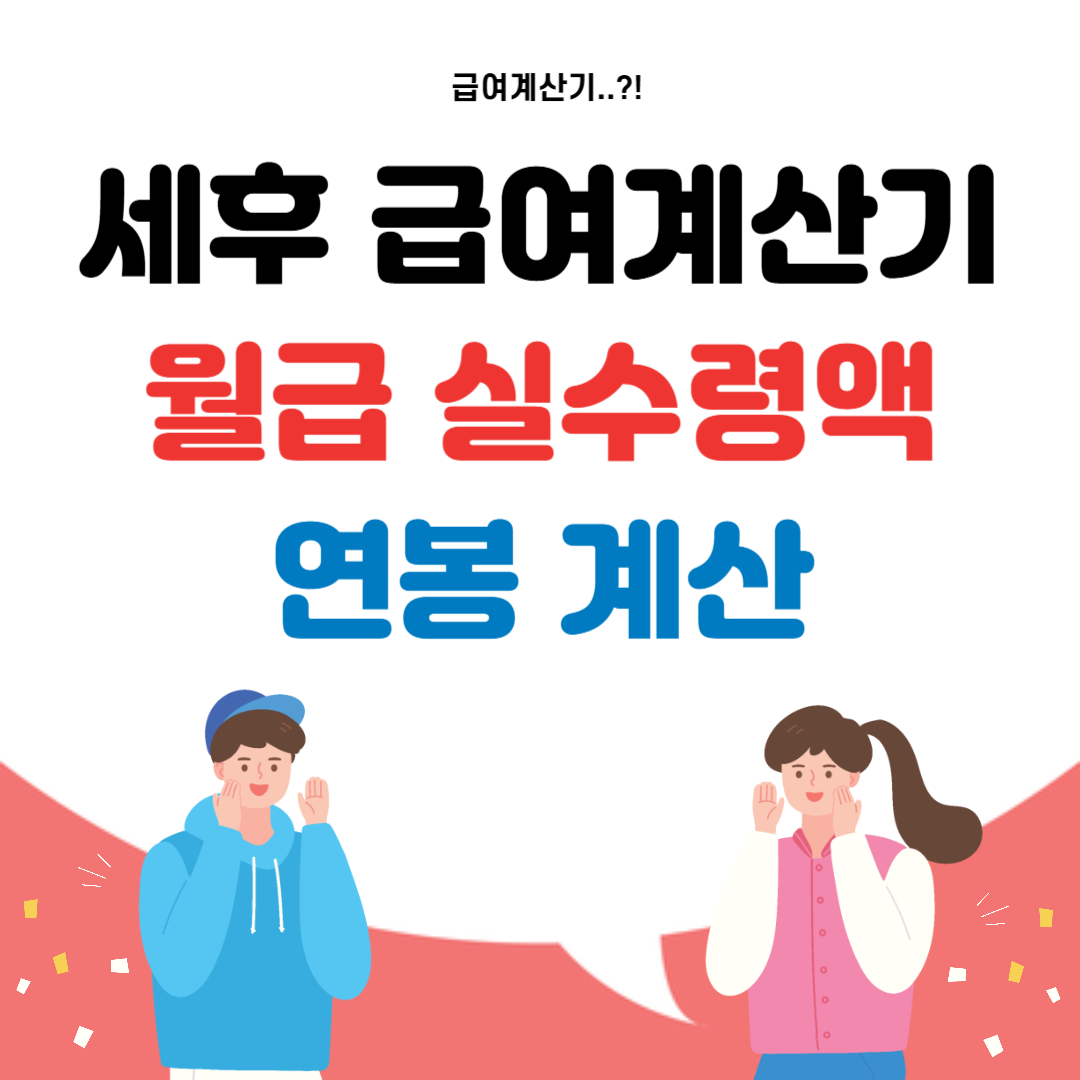 세후 급여